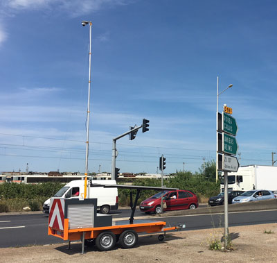 Autre flasherie et accessoires - Locations de remorques et fourgons.  Matériel pour le balisage routier.